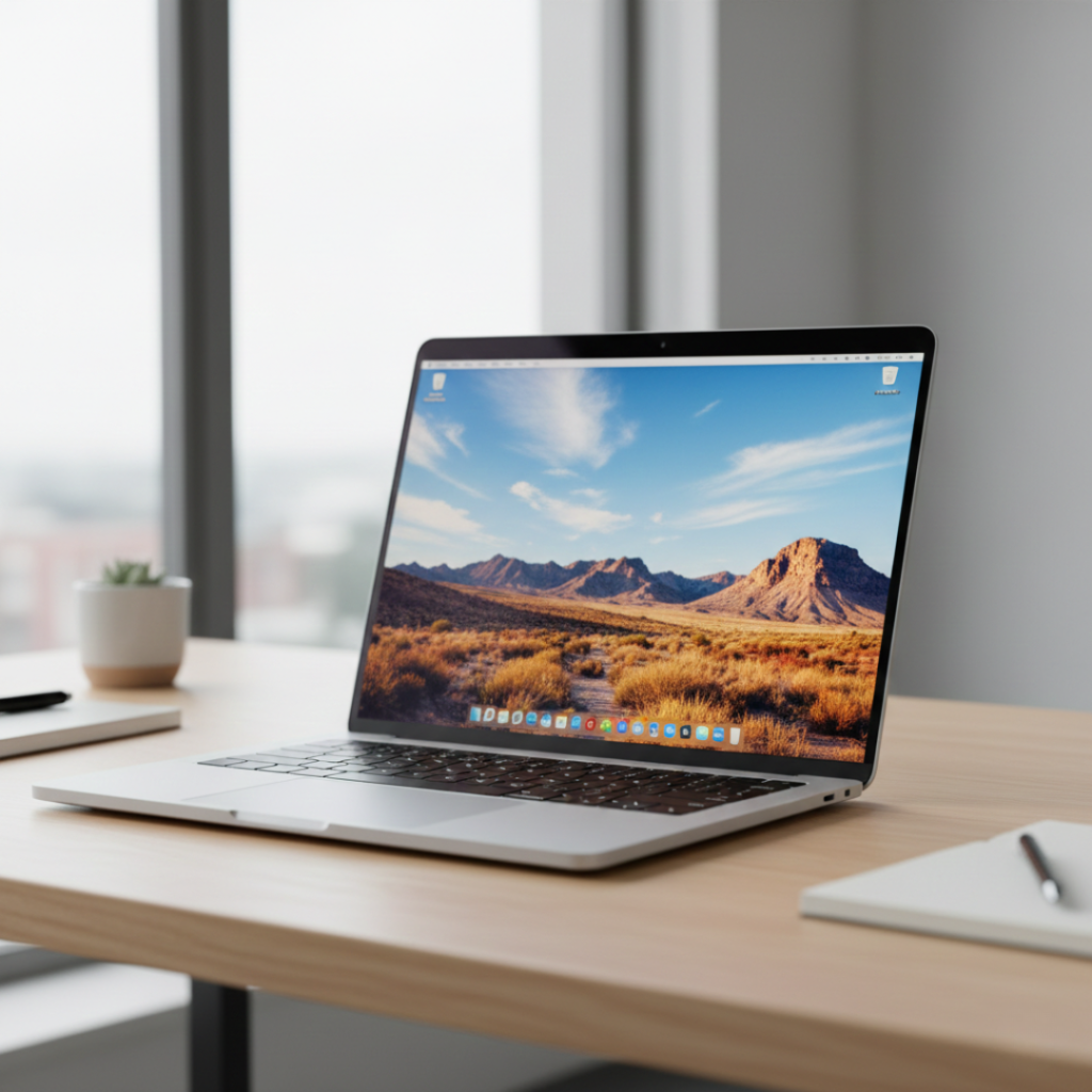 Laptop screen restored with no shadow issues