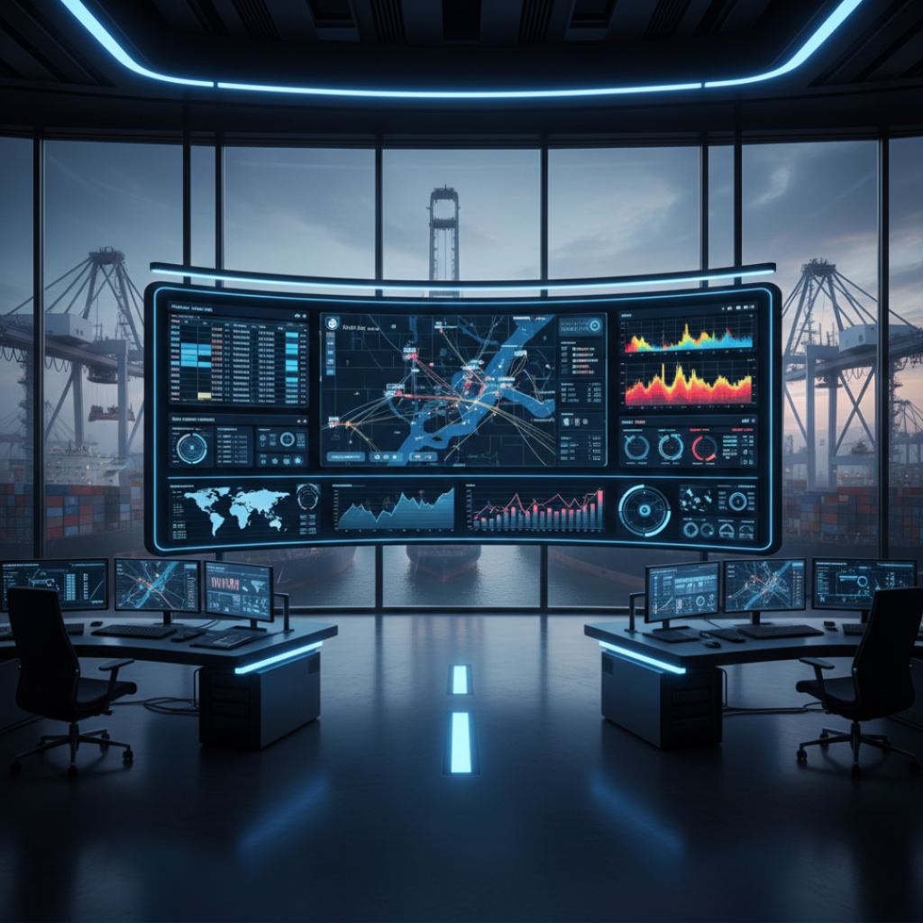 Real time port authority dashboard