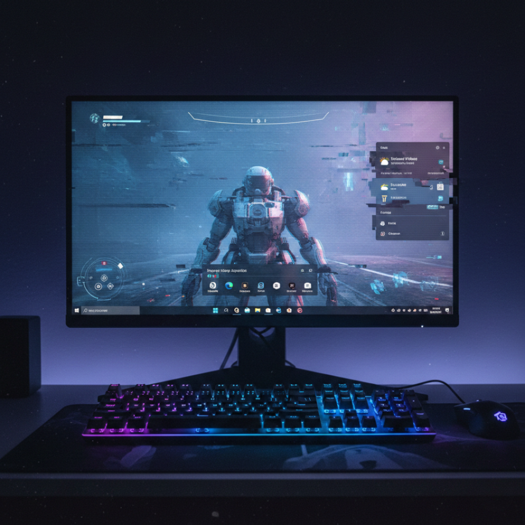 gameplay showing graphics driver crash