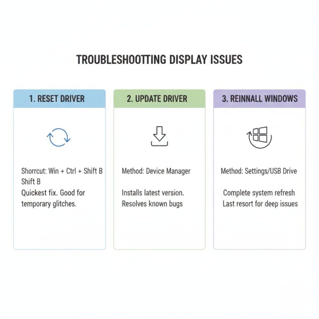 graphics driver - Comparison Table Visual